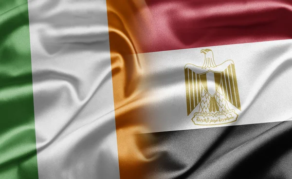 Irland och Egypten — Stockfoto