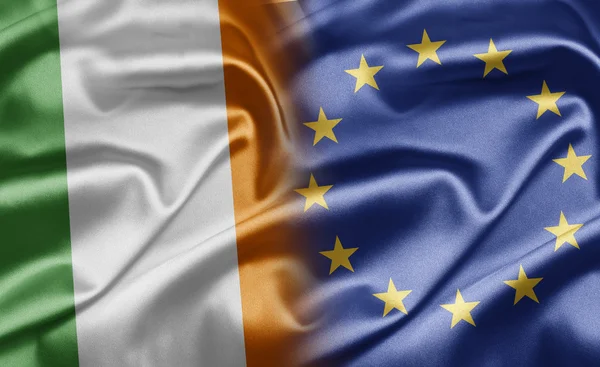 Irland und EU — Stockfoto