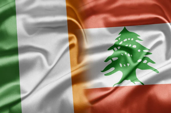 爱尔兰和黎巴嫩 — 图库照片