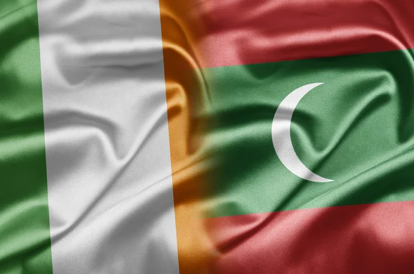 Ireland and Maldives — Stock Photo, Image