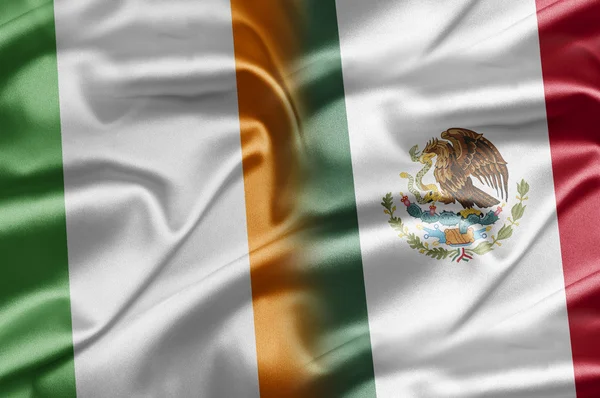 Ierland en mexico — Stockfoto