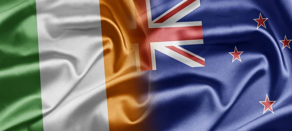 Irland och Nya Zeeland — Stockfoto