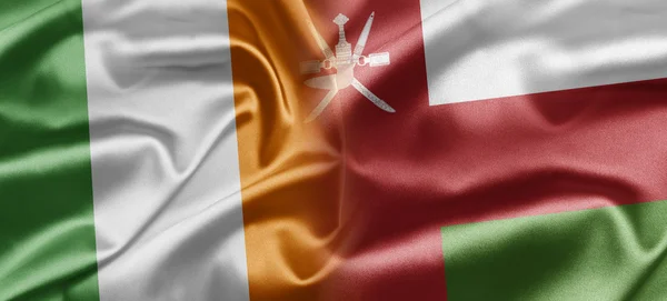 Ірландія та Об'єднані Арабські Емірати — стокове фото
