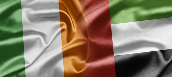 Irland und vereinigte arabische Emirate — Stockfoto