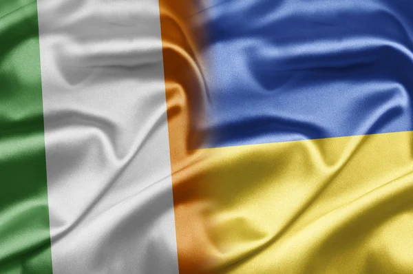 Irland und Ukraine — Stockfoto