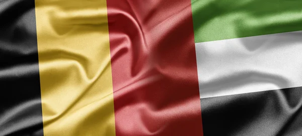 Belgio ed Emirati Arabi Uniti — Foto Stock