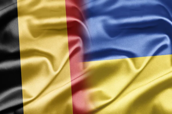 Belgia dan Ukraina — Stok Foto