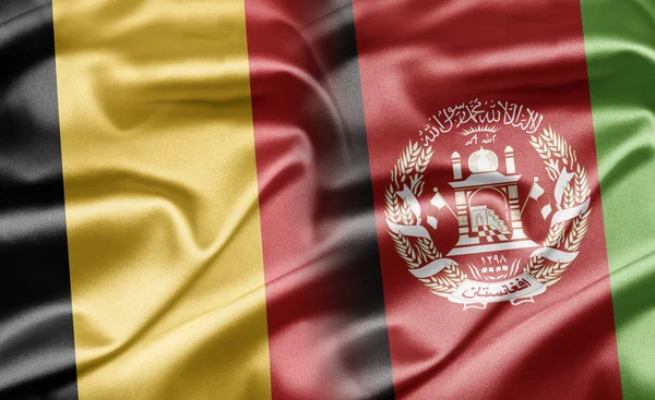 Belgien und Afghanistan — Stockfoto