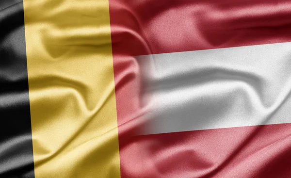Belgien und Österreich — Stockfoto