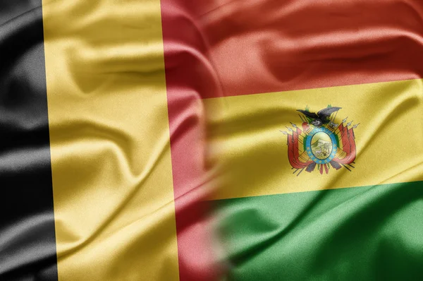 Belgien och bolivia — Stockfoto