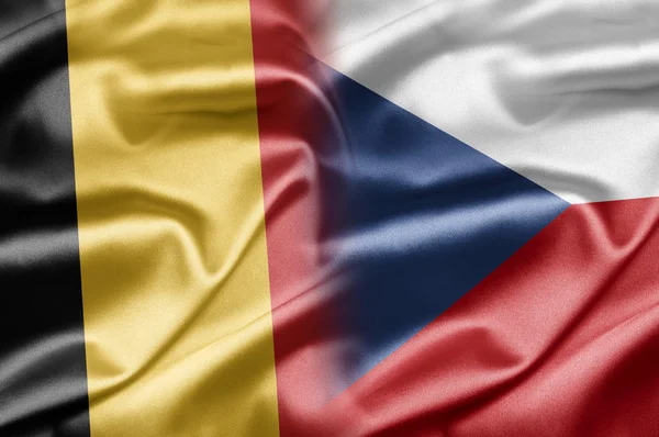 Bélgica e República Checa — Fotografia de Stock