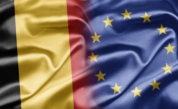 Belgio e UE — Foto Stock