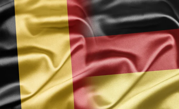 Belgien och Tyskland — Stockfoto