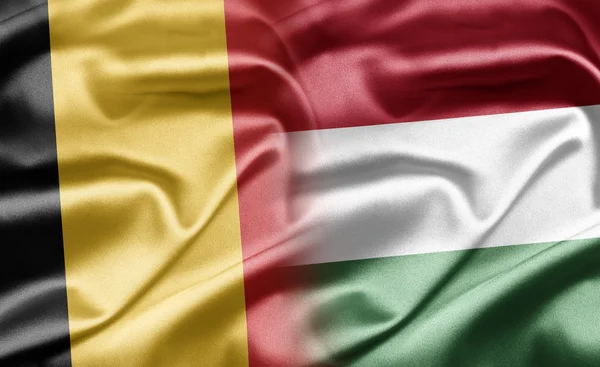 Бельгия и Венгрия — стоковое фото