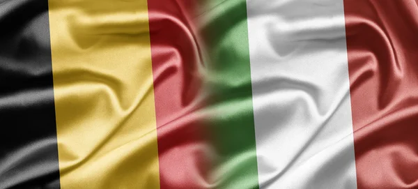 Belgien und Italien — Stockfoto