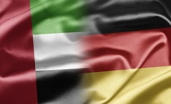 Emirati Arabi Uniti e Germania — Foto Stock
