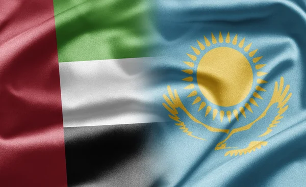Emirati Arabi Uniti e Kazakistan — Foto Stock