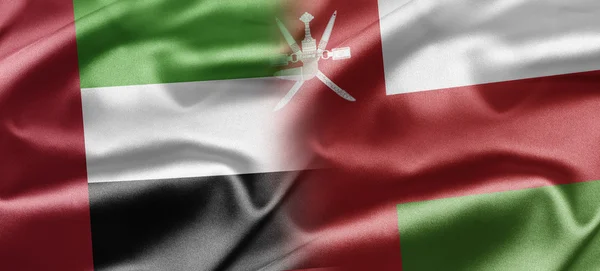 Emirati Arabi Uniti e Oman — Foto Stock