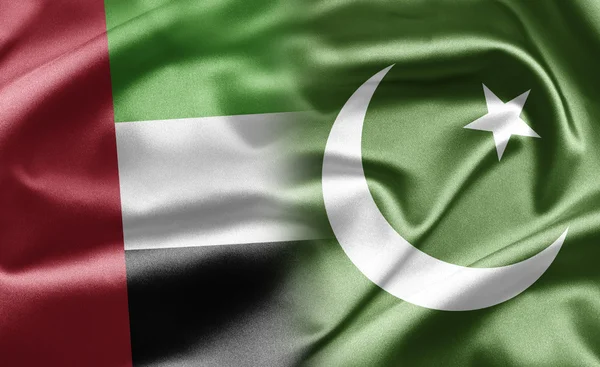 Emirados Árabes Unidos e Paquistão — Fotografia de Stock