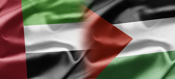 Verenigde Arabische Emiraten en Palestina — Stockfoto