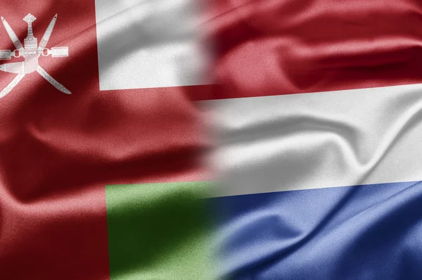 Oman och Nederländerna — Stockfoto