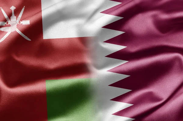 Oman och qatar — Stockfoto