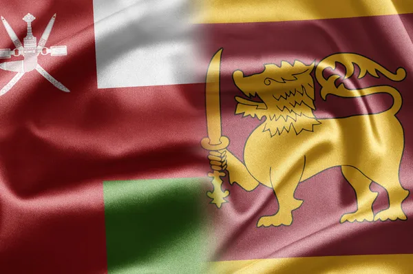 Oman i sri lanka — Zdjęcie stockowe