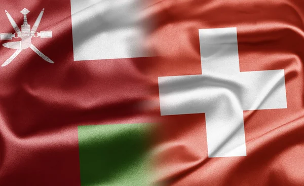 Oman and Switzerland — Stock Photo, Image