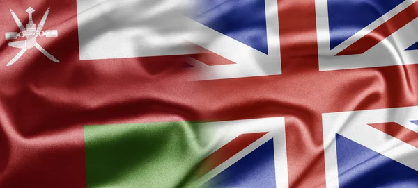 Oman and UK — Stock Photo, Image