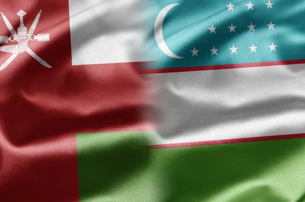 Oman och uzbekistan — Stockfoto