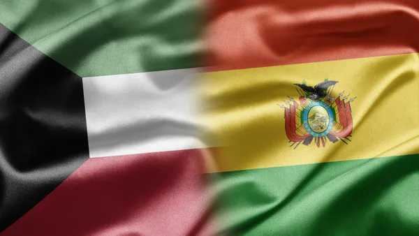 Kuvajt a Bolívie — Stock fotografie
