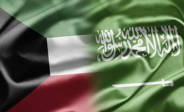 Koweït et Arabie Saoudite — Photo