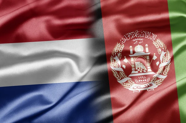 Países Bajos y Afganistán — Foto de Stock