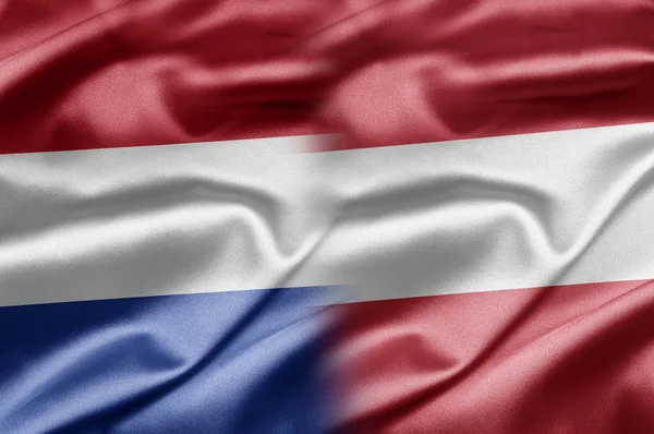 Países Baixos e Áustria — Fotografia de Stock