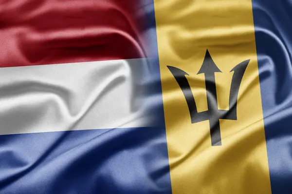 Nederland en barbados — Stockfoto