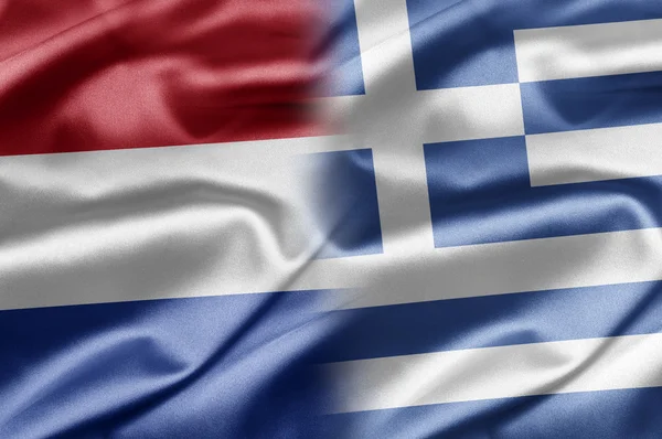 Nederländerna och Grekland — Stockfoto