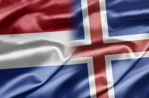 Nederland en IJsland — Stockfoto