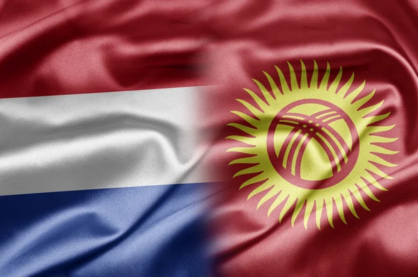 Netherlands and Kyrgyzstan — Stock Photo, Image