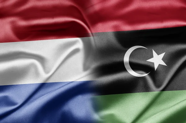Netherlands and Libya — Stock Photo, Image