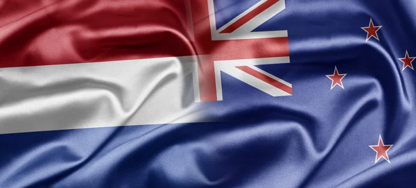 Nederland en Nieuw-Zeeland — Stockfoto