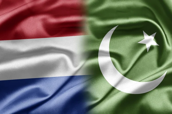 Países Bajos y Pakistán — Foto de Stock