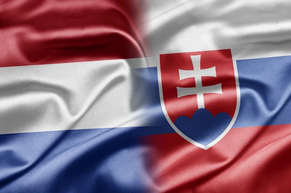 Nederländerna och Slovakien — Stockfoto