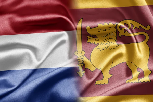 Nederland en sri lanka — Stockfoto