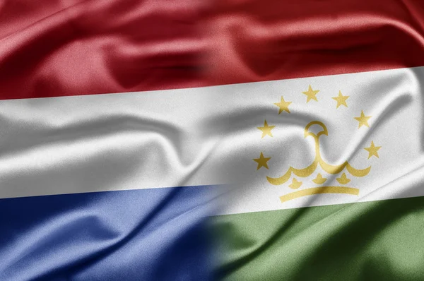 Niederlande und Tadschikistan — Stockfoto