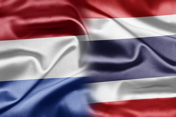 Нидерланды и Таиланд — стоковое фото
