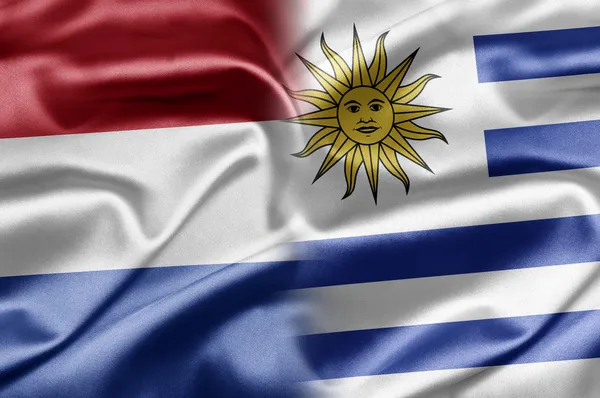 Netherlands and Uruguay — Stock Photo, Image