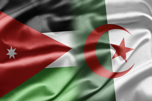 Jordan és Algéria — Stock Fotó