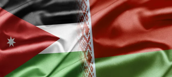 Иордания и Беларусь — стоковое фото
