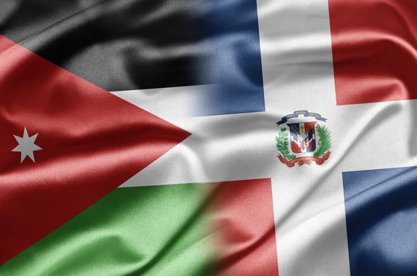 Giordania e Repubblica Dominicana — Foto Stock