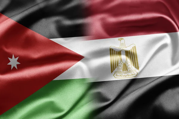 Jordânia e Egito — Fotografia de Stock